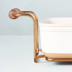 4.25qt Oven-to-Table Stoneware Baking Dish With Cradle Carrier Cream/Clay - Hearth & Hand™ With Magnolia 7 4.25qt Oven-to-Table Stoneware Baking Dish With Cradle Carrier Cream/Clay - Hearth & Hand™ With Magnolia -Home Furnishings Store GUEST a6a6fc4c f8f3 4913 a404 ef592b5d98a2