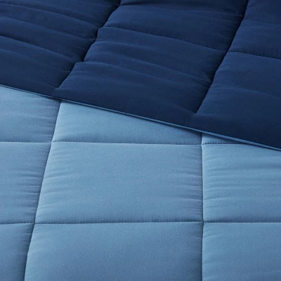 Reversible Microfiber Solid Comforter - Room Essentials™ 5 Reversible Microfiber Solid Comforter - Room Essentials™ - Image 3