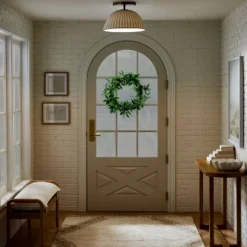 Scalloped Semi-Flush Mount Ceiling Light - Threshold™ Designed With Studio McGee 8 Scalloped Semi-Flush Mount Ceiling Light - Threshold™ Designed With Studio McGee -Home Furnishings Store GUEST a87823c3 3fdd 4dba bf1e e256899b5b7c