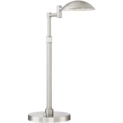 Possini Euro Design Eliptik Modern Desk Table Lamp 24 1/2" High Satin Nickel LED Swing Arm Adjustable Height For Bedroom Living Room Nightstand Office 15 Possini Euro Design Eliptik Modern Desk Table Lamp 24 1/2" High Satin Nickel LED Swing Arm Adjustable Height For Bedroom Living Room Nightstand Office -Home Furnishings Store GUEST aa0f4a29 bec0 4111 8c72 01b67ee54c62