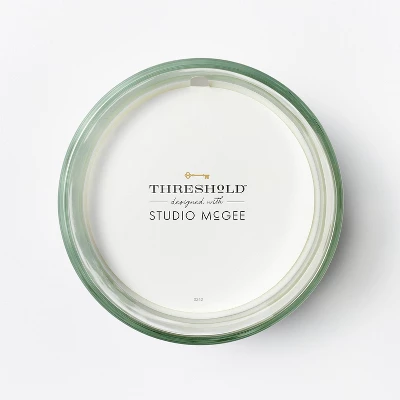 Clear Glass Cypress & Juniper Candle White - Threshold™ Designed With Studio McGee 5 Clear Glass Cypress & Juniper Candle White - Threshold™ Designed With Studio McGee - Image 3