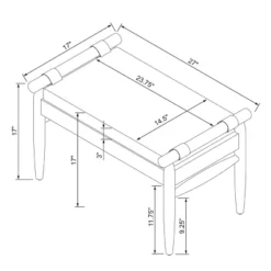 Upholstered Natural Wood Ottoman - Hearth & Hand™ With Magnolia 12 Upholstered Natural Wood Ottoman - Hearth & Hand™ With Magnolia -Home Furnishings Store GUEST afcfd56b 81e5 4152 9ced a68615650b1e
