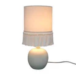 Small Table Lamp With Fringe Shade Off-White (Includes LED Light Bulb) - Opalhouse™ Designed With Jungalow™ -Home Furnishings Store GUEST b032319a c7f7 464d ab2a a2536f5698f3