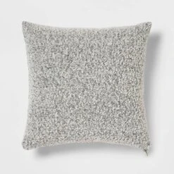 Woven Boucle Square Throw Pillow With Exposed Zipper - Threshold™ 10 Woven Boucle Square Throw Pillow With Exposed Zipper - Threshold™ -Home Furnishings Store GUEST b5159cea 2491 4bb4 a2aa af026918a681