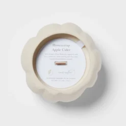 12oz Brushed Abstract Pumpkin Ceramic With Woodwick And Dustcover Honeycrisp Apple Cider Candle - Threshold™ 9 12oz Brushed Abstract Pumpkin Ceramic With Woodwick And Dustcover Honeycrisp Apple Cider Candle - Threshold™ -Home Furnishings Store GUEST b51b0c01 bf7f 43f3 9906 7d443b9d6339