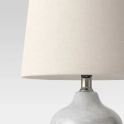 Assembled Ceramic Table Lamp Gray - Threshold™ 9 Assembled Ceramic Table Lamp Gray - Threshold™ -Home Furnishings Store GUEST b5840a57 b2c1 4e90 b715 6f6af5e82654