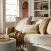 Oversized Reversible Linen Square Throw Pillow With Frayed Edges - Threshold™ Designed With Studio McGee 1 Oversized Reversible Linen Square Throw Pillow With Frayed Edges - Threshold™ Designed With Studio McGee -Home Furnishings Store GUEST b65e563c b2ba 420c 814b 45810cb91040