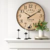 26" Grand Central Station Wall Clock Tan/Black - Threshold™ -Home Furnishings Store GUEST b9f6d997 011f 483f ac56 298b9f1b47f6