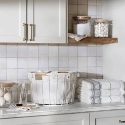 Wire & Fabric Laundry Hamper Sour Cream - Hearth & Hand™ With Magnolia -Home Furnishings Store GUEST bd1a9ff9 9efb 4e55 9efa 921125c2aa2d