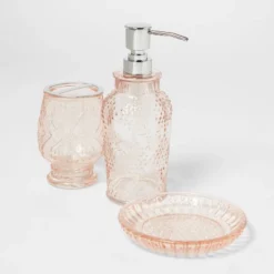 Glass Soap/Lotion Dispenser Blush - Threshold™ 7 Glass Soap/Lotion Dispenser Blush - Threshold™ -Home Furnishings Store GUEST bdef1ed8 3069 405d aab6 f2b1322be58b