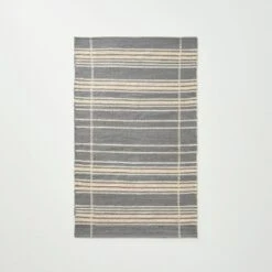 Wool Blend Variegated Stripe Area Rug Dark Gray - Hearth & Hand™ With Magnolia 13 Wool Blend Variegated Stripe Area Rug Dark Gray - Hearth & Hand™ With Magnolia -Home Furnishings Store GUEST c629a83d a738 4bab bd2a 06965392a6e8