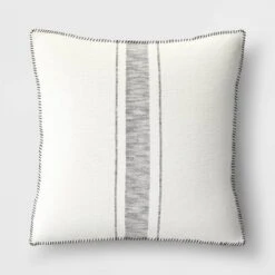 Oversized Placed Striped Square Throw Pillow - Threshold™ 13 Oversized Placed Striped Square Throw Pillow - Threshold™ -Home Furnishings Store GUEST c66db2e9 a928 40d0 937e 3fed7fbab407