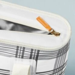 Soft-Sided 20can/19qt Plaid Backpack Cooler - Black/Gray/White - Hearth & Hand™ With Magnolia -Home Furnishings Store GUEST c90fea2f d737 489f 978a 68c41ebd50fd