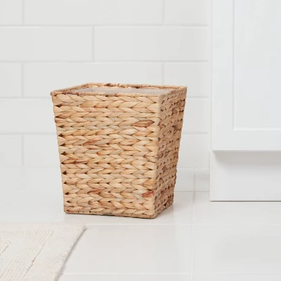 Light Weave Wastebasket Natural - Threshold™ 3 Light Weave Wastebasket Natural - Threshold™
