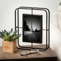 Sullivans Abstract Wire Tabletop Frame 10.25"H Black 11 Sullivans Abstract Wire Tabletop Frame 10.25"H Black -Home Furnishings Store GUEST ce96d202 da55 4b1d bd74 694aa9c401ae