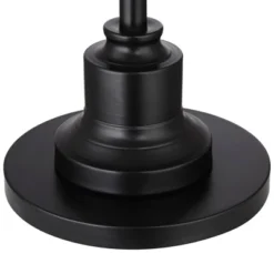 360 Lighting Spenser Rustic Farmhouse Floor Lamp 58" Tall Oiled Bronze Metal Off White Linen Empire Shade For Living Room Bedroom Office House Home -Home Furnishings Store GUEST d001c5dc 038a 40ec 9f21 15c5aa238b93