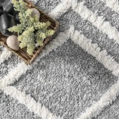 NuLOOM Wylde High Low Soft Shaggy Diamond Moroccan Tassel Area Rug 15 NuLOOM Wylde High Low Soft Shaggy Diamond Moroccan Tassel Area Rug -Home Furnishings Store GUEST d0c2aa96 4b46 4527 96aa c4d4eca9480b