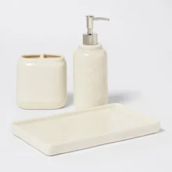 Vanity Tray Crackle Cream - Threshold™ -Home Furnishings Store GUEST d11a6386 86e7 4beb 8801 a5197434e823