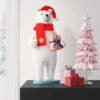 23.5" Fabric Polar Bear Holding Gift Animal Statue - Wondershop™ White 2 23.5" Fabric Polar Bear Holding Gift Animal Statue - Wondershop™ White -Home Furnishings Store GUEST d3a799f8 5937 4fbf 9ff7 cab1dcf8d37f