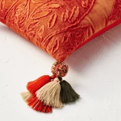 14"x20" Oblong Embroidered Leaf Pattern Accent Pillow Rust - Opalhouse™ Designed With Jungalow™ 7 14"x20" Oblong Embroidered Leaf Pattern Accent Pillow Rust - Opalhouse™ Designed With Jungalow™ -Home Furnishings Store GUEST d63fc097 241b 42e6 a759 c0f0cd01ee03