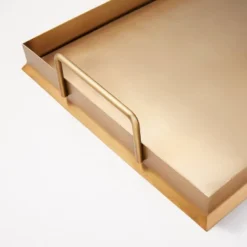 Beveled 12" X 16" Metal Decor Tray Brass Finish - Hearth & Hand™ With Magnolia 7 Beveled 12" X 16" Metal Decor Tray Brass Finish - Hearth & Hand™ With Magnolia -Home Furnishings Store GUEST d65f60f1 7931 46c6 9fde 1ee80041ecb1