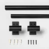 Steel Curtain Rod Matte Black - Hearth & Hand With Magnolia 1 Steel Curtain Rod Matte Black - Hearth & Hand With Magnolia -Home Furnishings Store GUEST d9e174eb c2d9 4ac3 8a03 13f65fe2d06c