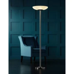 Possini Euro Design Meridian Light Blaster Modern Torchiere Floor Lamp 72" Tall Brushed Nickel LED Frosted Glass Shade For Living Room Bedroom Office 15 Possini Euro Design Meridian Light Blaster Modern Torchiere Floor Lamp 72" Tall Brushed Nickel LED Frosted Glass Shade For Living Room Bedroom Office -Home Furnishings Store GUEST dcaf1183 7bc5 4883 8d0a a28e61469c27