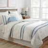 12pc Embroidered Fringe Stripe With Tassels Comforter & Sheet Bedding Set - Threshold™ 2 12pc Embroidered Fringe Stripe With Tassels Comforter & Sheet Bedding Set - Threshold™ -Home Furnishings Store GUEST e23de448 adc6 4c2b 89f2 07268f6ea193