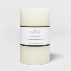 Pillar Candle Soft Cotton White - Threshold™ 13 Pillar Candle Soft Cotton White - Threshold™ -Home Furnishings Store GUEST e33e65cc 6e9c 4c2e 826e d6c186eac650