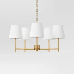 5 Arm Shaded Chandelier - Threshold™ -Home Furnishings Store GUEST e5927df8 27d0 4939 bb95 f495fe88f184
