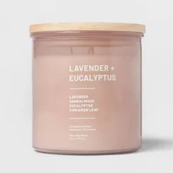 Glass Jar Lavender And Eucalyptus Candle - Threshold™ 11 Glass Jar Lavender And Eucalyptus Candle - Threshold™ -Home Furnishings Store GUEST e81489c4 059a 4f25 9afd 98f3df3af24b