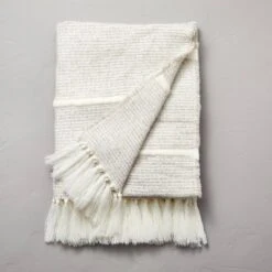 Heathered Stripe Woven Throw Blanket - Hearth & Hand™ With Magnolia 9 Heathered Stripe Woven Throw Blanket - Hearth & Hand™ With Magnolia -Home Furnishings Store GUEST e8ea1114 2902 4a51 958f f35475e1447e