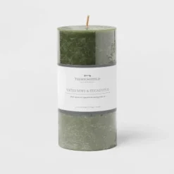 Pillar Candle Water Mint & Eucalyptus Green - Threshold™ 11 Pillar Candle Water Mint & Eucalyptus Green - Threshold™ -Home Furnishings Store GUEST eb62ccc5 3893 4d1a adca 151ee7e678f3