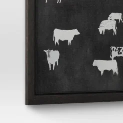 (Set Of 2) 12" X 12" Cow Collection II Framed Wall Canvases - Threshold™ 11 (Set Of 2) 12" X 12" Cow Collection II Framed Wall Canvases - Threshold™ -Home Furnishings Store GUEST ed6cea91 4424 4805 8aee 4c4271b75676