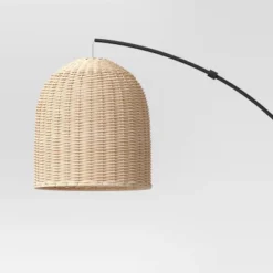 Addison Arc Floor Lamp With Natural Rattan Shade - Threshold™ 9 Addison Arc Floor Lamp With Natural Rattan Shade - Threshold™ -Home Furnishings Store GUEST f0a65e9b 915e 44cf b86d b7a12da8e8a2