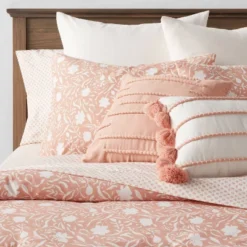 12pc Floral Boho Comforter & Sheets Set Terracotta Pink - Threshold™ -Home Furnishings Store GUEST f3330df4 d165 44ef 87fd 293b2d10cfce