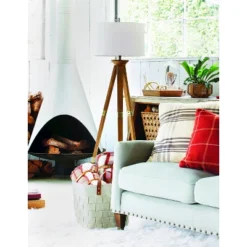 Oak Wood Tripod Floor Lamp Dark Brown - Threshold™ 16 Oak Wood Tripod Floor Lamp Dark Brown - Threshold™ -Home Furnishings Store GUEST f662f2ec 6ed0 4f35 8681 9ea5c84bfc7c