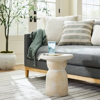 Woven Plaid Throw Pillow With Tassel Zipper - Threshold™ Designed With Studio McGee 3 Woven Plaid Throw Pillow With Tassel Zipper - Threshold™ Designed With Studio McGee