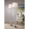 360 Lighting Montrose Modern Floor Lamps 61" Tall Set Of 2 Polished Steel Crystal Glass White Fabric Drum Shade For Living Room Bedroom Office House 2 360 Lighting Montrose Modern Floor Lamps 61" Tall Set Of 2 Polished Steel Crystal Glass White Fabric Drum Shade For Living Room Bedroom Office House -Home Furnishings Store GUEST f6fd0589 cae6 4525 987c 6da0c07690e7