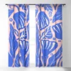 Viviana Gonzalez Abstract Floral Blue Single Panel Sheer Window Curtain - Deny Designs 1 Viviana Gonzalez Abstract Floral Blue Single Panel Sheer Window Curtain - Deny Designs -Home Furnishings Store GUEST f779b9d6 eedf 4c0e 9dec 79de7d4d0c0e