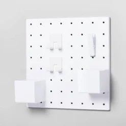 Pegboard Set White - Brightroom™ -Home Furnishings Store GUEST f843dc1c 65a0 43e6 a40f 870a3fb3c0cd