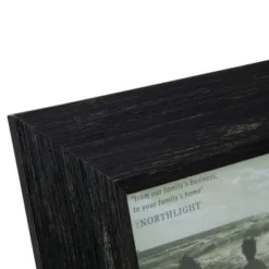 Northlight 10" Distressed Finish Black Picture Frame With Easel Back For 5" X 7" Photos -Home Furnishings Store GUEST fc3c61fc 98e9 472d b31d c9b0d10e35f3