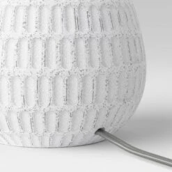 Ceramic Textured Table Lamp Base White - Threshold™ -Home Furnishings Store GUEST fc9f4ede e288 4863 a616 ae078ed887a0