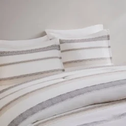 Madison Park 5pc Cove Clipped Jacquard Comforter Set White/Assorted Beiges 13 Madison Park 5pc Cove Clipped Jacquard Comforter Set White/Assorted Beiges -Home Furnishings Store GUEST fd05b8f6 89ca 411c b783 644df258ccaa