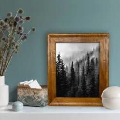 8" X 10" Rounded Corner Frame Golden Walnut - Threshold™ -Home Furnishings Store GUEST fdf948d0 d278 4a79 b63a df34cccb97f6