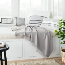 Off-Center Stripes Decorative Pillow Cover - Hearth & Handâ„¢ With Magnolia